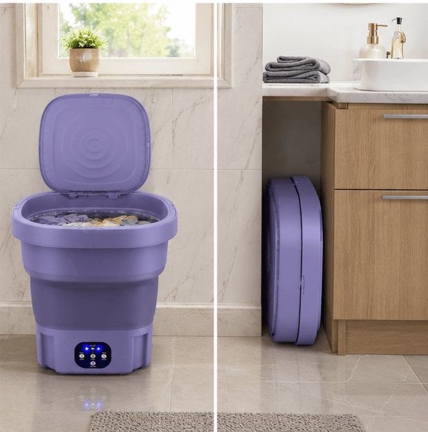 Mini Lavadora Portátil Plegable de 8 Litros | Pago Contra Entrega