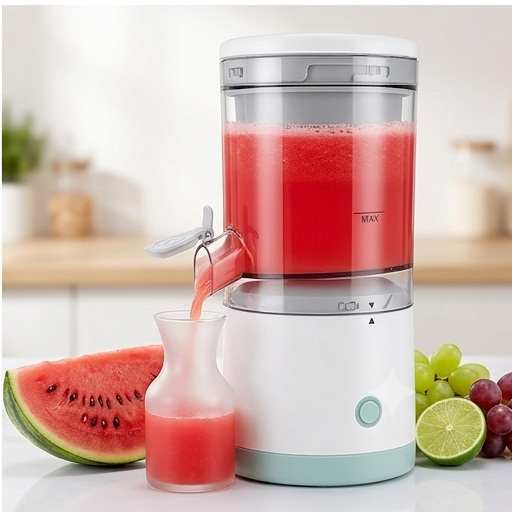 Exprimidor Eléctrico de Frutas | Jugos Naturales Fácil y Rápido