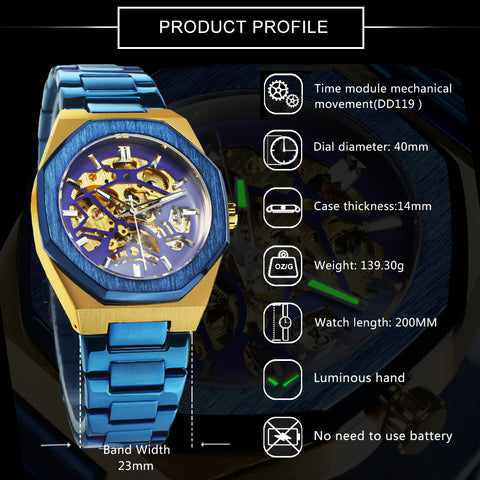 Brand Luxury Mechanical Watch For Men