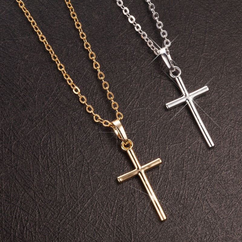 Minimalist Cross Necklace - My Store